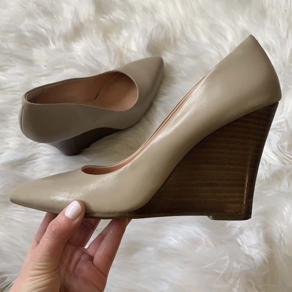 SOLE SOCIETY | tan wedge heels